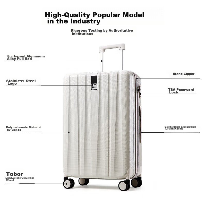Hanke Luggage Suitcase for Men And Women, Travel Case with Large Capacity of ove...
