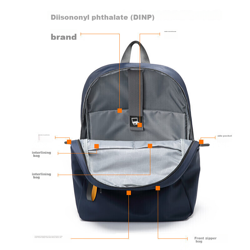 Golf Backpack for Men, 15.6/16 Inch Laptop Backpack, Water-Resistant Student Sch...