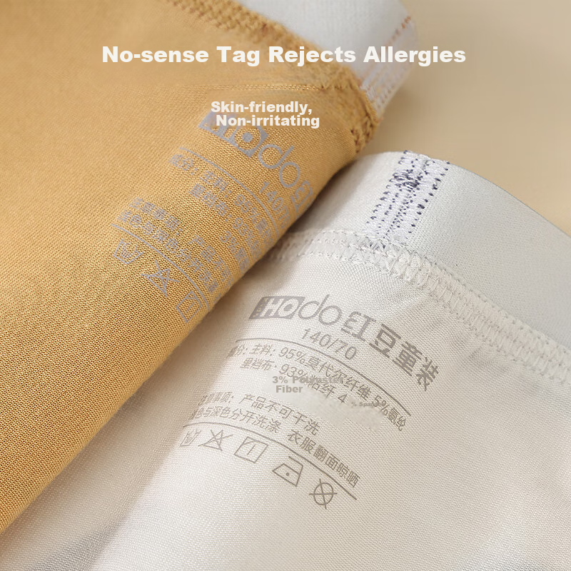 Hongdou Children's Underwear, Boys' Modal Boxer Briefs, Youth Antibacterial Boxe...