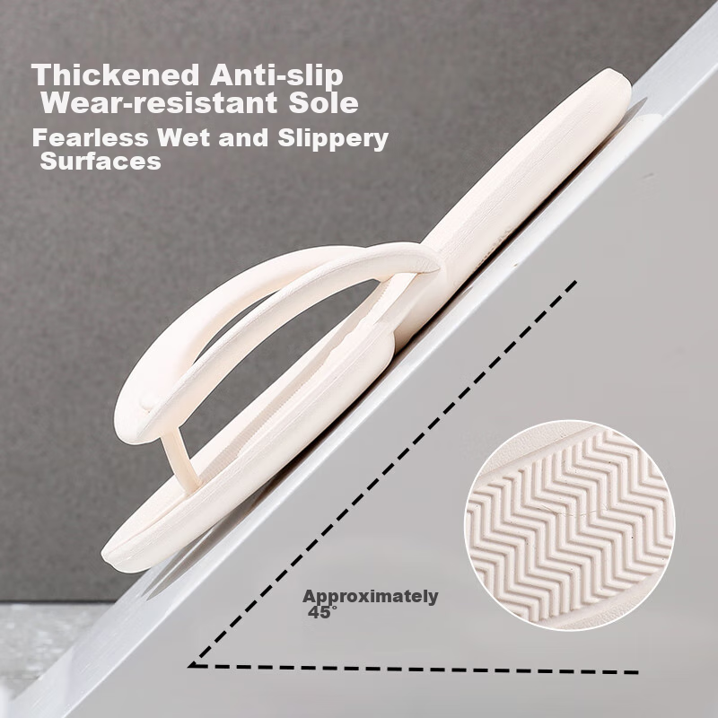 GUOLUOFEI Foldable Travel Slippers Men Portable Summer Swimming Business Trip Wo...