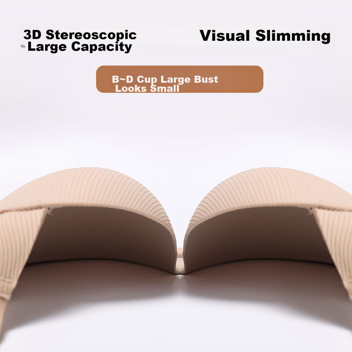 Fentengcare Large Size Thin Bra with High Lift, Anti-Sagging, Side Support, And...