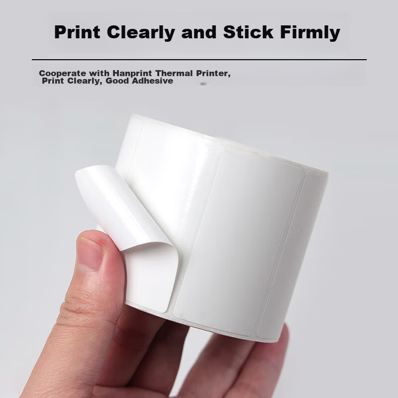 HPRT 60*50mm Triple-Protection Thermal Label Paper Barcode Sticker for Printer,...