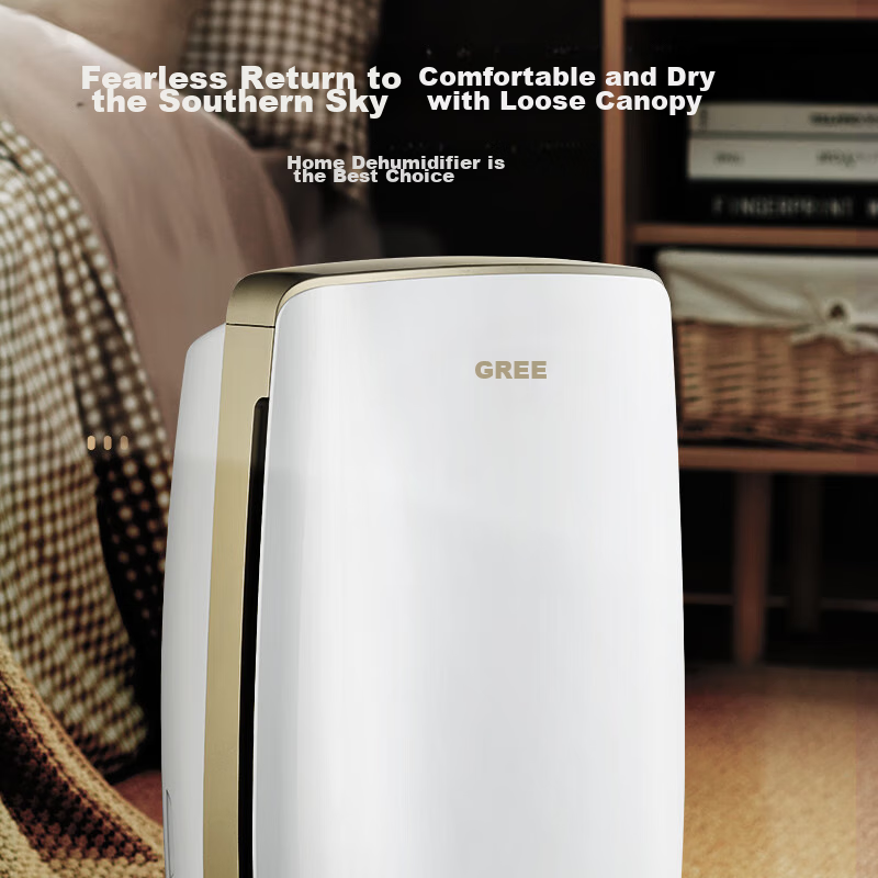 Gree (GREE) Dehumidifier, 20L/Day Capacity, for Bedroom And Living Room, Removes...