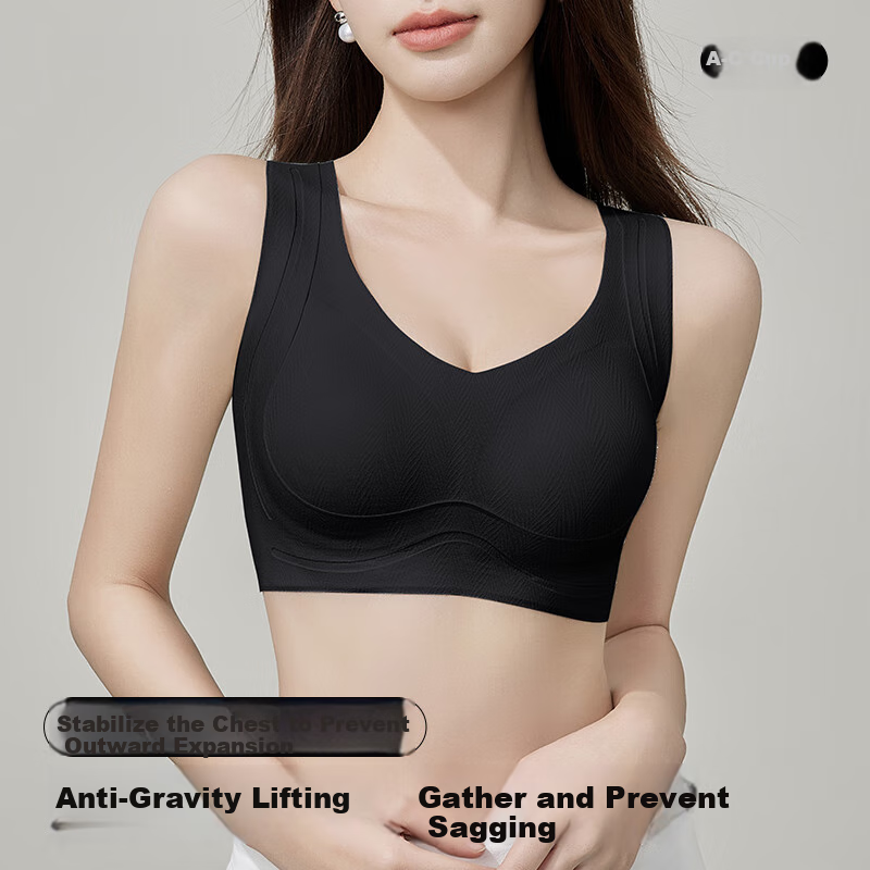 Fenteng Anti-Gravity Lifting Bra Women's Seamless Backless Soft Support Push-Up...