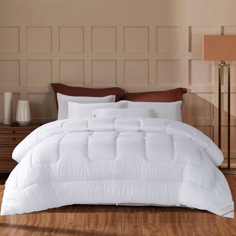 Fuanna Shunuan Fiber Comforter, Winter Duvet Insert, Double Size Thick Winter Qu...
