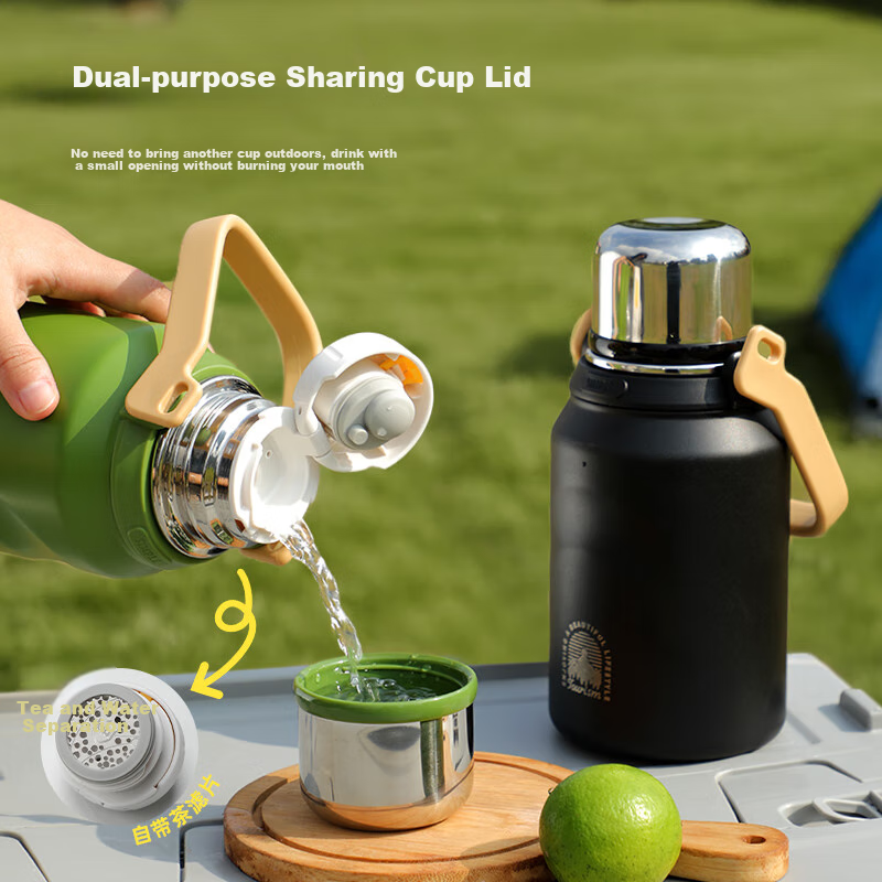 Fuguang Insulated Thermos Large Capacity 316L Men and Women Outdoor Portable Dou...