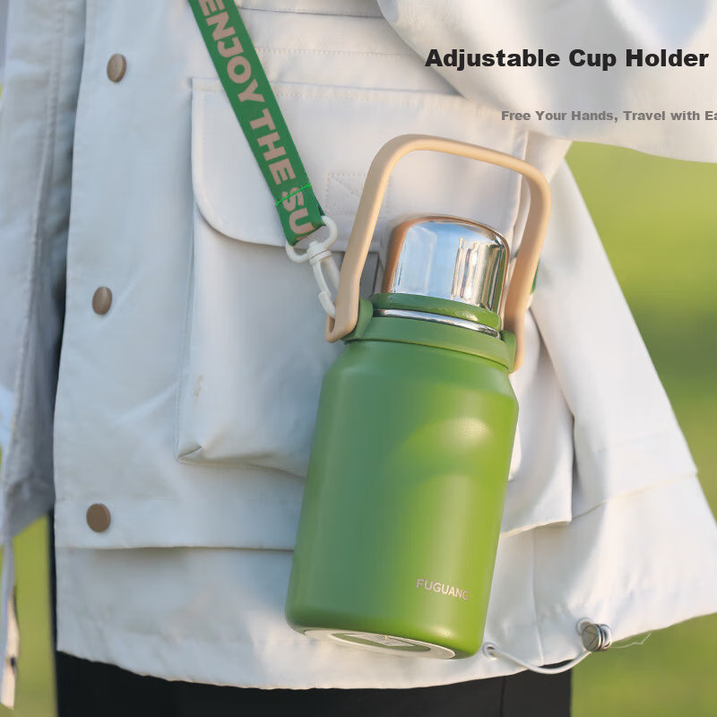 Fuguang Insulated Thermos Large Capacity 316L Men and Women Outdoor Portable Dou...