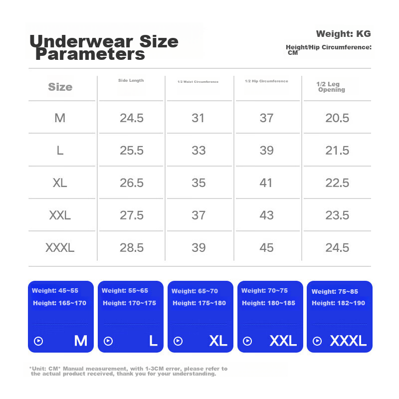 HLA Men's Pure Cotton Underwear, Summer 95% Cotton Antibacterial Large Size Men'...