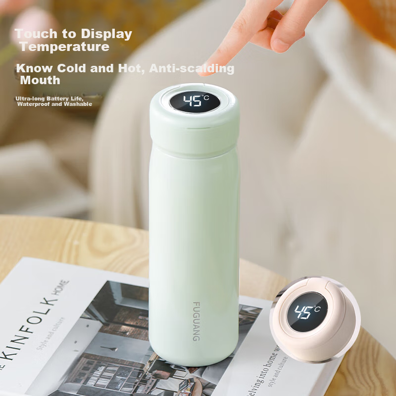 Fuguang Insulated Cup Men and Women Student Water Bottle 316L Stainless Steel Hi...