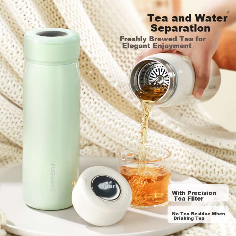 Fuguang Insulated Cup Men and Women Student Water Bottle 316L Stainless Steel Hi...