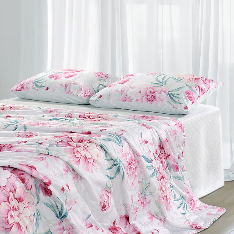 Fuanna Yunhua Pure Cotton Fabric Air Conditioning Quilt, Seven-Hole Antibacteria...