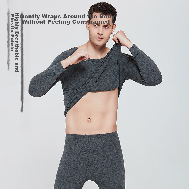 Hengyuanxiang [Best-Selling 50W Set] Thermal Underwear for Men And Women, Warm C...
