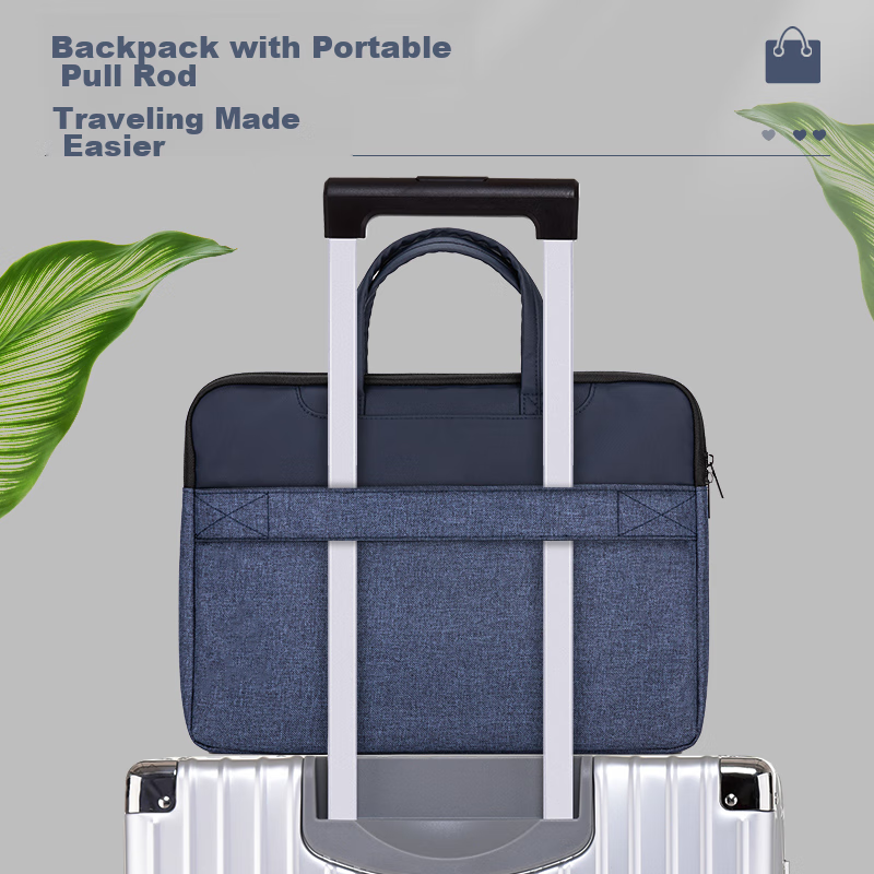 Deli Briefcase, Office Handbag, Conference Bag, Business Bag, Thickened Large-Ca...