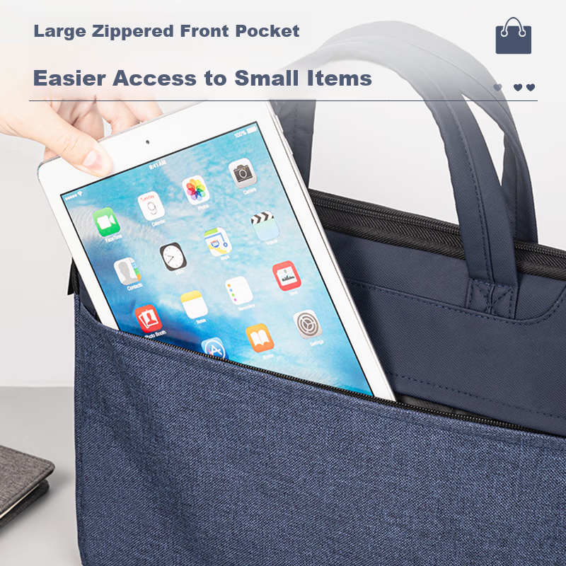 Deli Briefcase, Office Handbag, Conference Bag, Business Bag, Thickened Large-Ca...