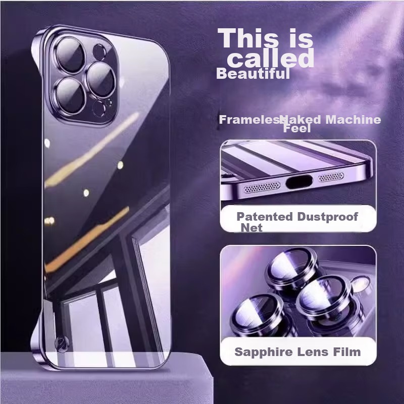 DIVI [Never Yellowing] Case for Apple IPhone 11, Borderless Protective Cover, Fu...