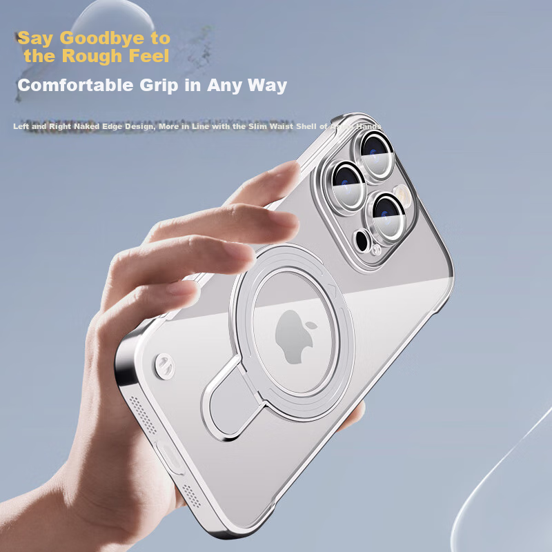 Hongzhuo Apple 15 Phone Case iPhone 15 Protective Cover with Ring Stand Electrop...