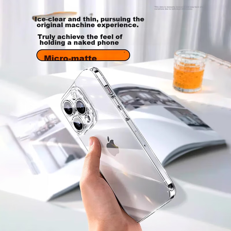 DIVI [Yellowing Compensation] Phone Case for Apple IPhone 15 Pro, Full Lens Prot...