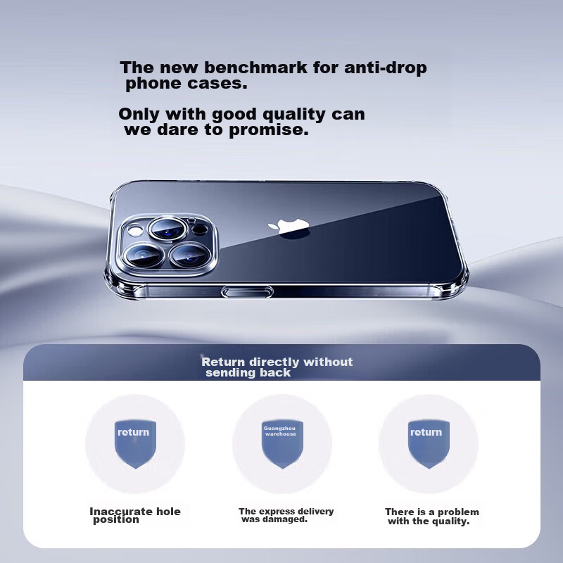 DIVI [Yellowing Compensation] Phone Case for Apple IPhone 15 Pro, Full Lens Prot...