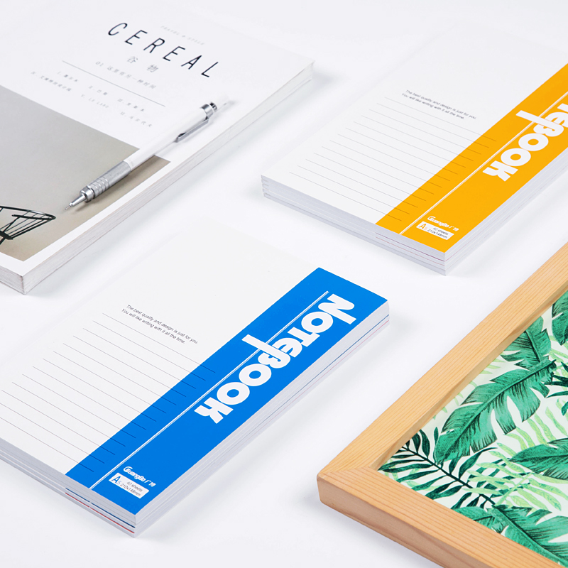 GuangBo A5/80 Sheets Office Notebook, Diary, Soft Copy Book, Single-Line Noteboo...