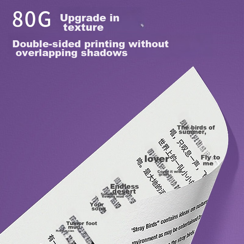 Chenguang (M&G) Zichenlight A4 80g Thick Double-Sided Printing Paper, Best-Selli...