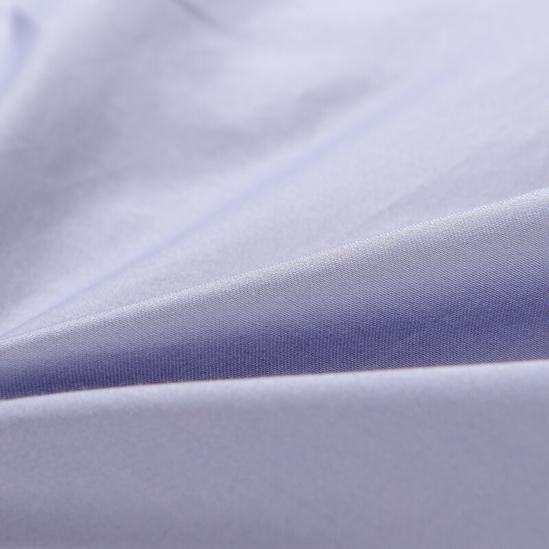 Fuanna 60S Satin Pure Cotton Four-Piece Bedding Set, High Thread Count, Plain Em...