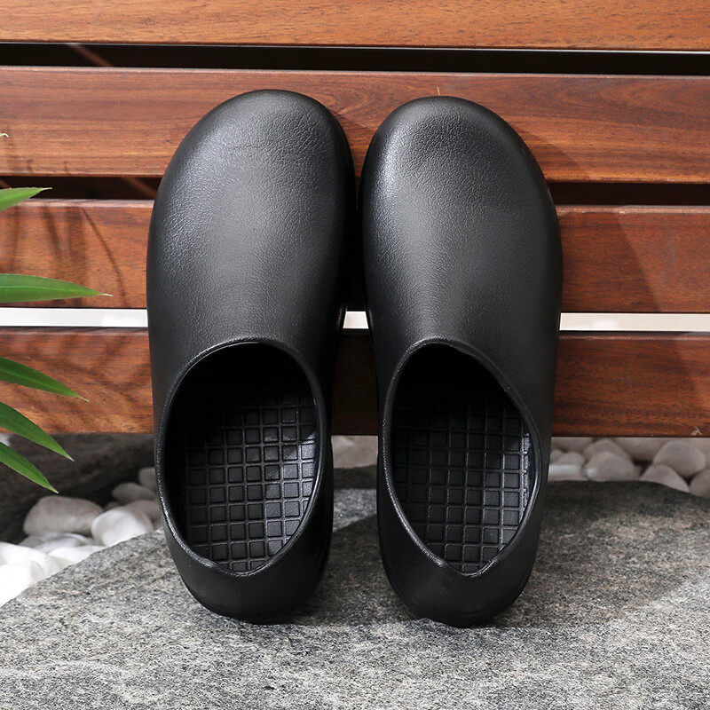 GUOLUOFEI Professional Chef Shoes Non-Slip Kitchen Men's Waterproof Oil-Proof Wo...