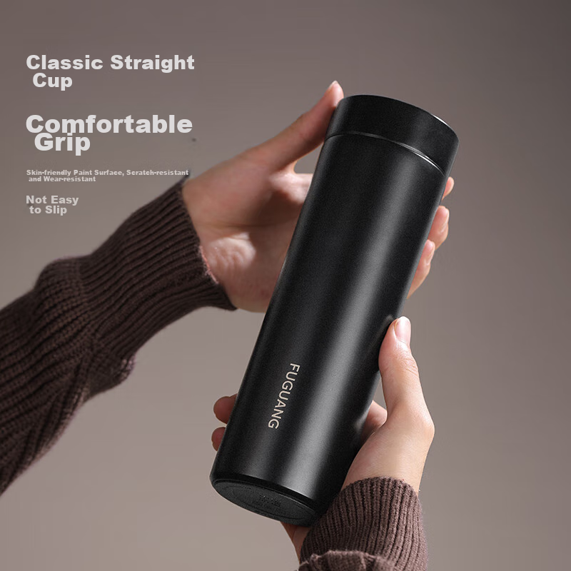 Fuguang Insulated Mug, 316L Stainless Steel Water Cup, Tea Infuser for Men And W...