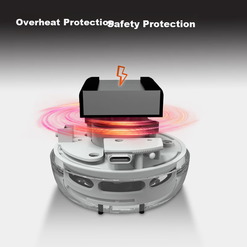 Deli [Children's Day Gift] Strong Suction Astronaut-Themed Desktop Vacuum Cleane...