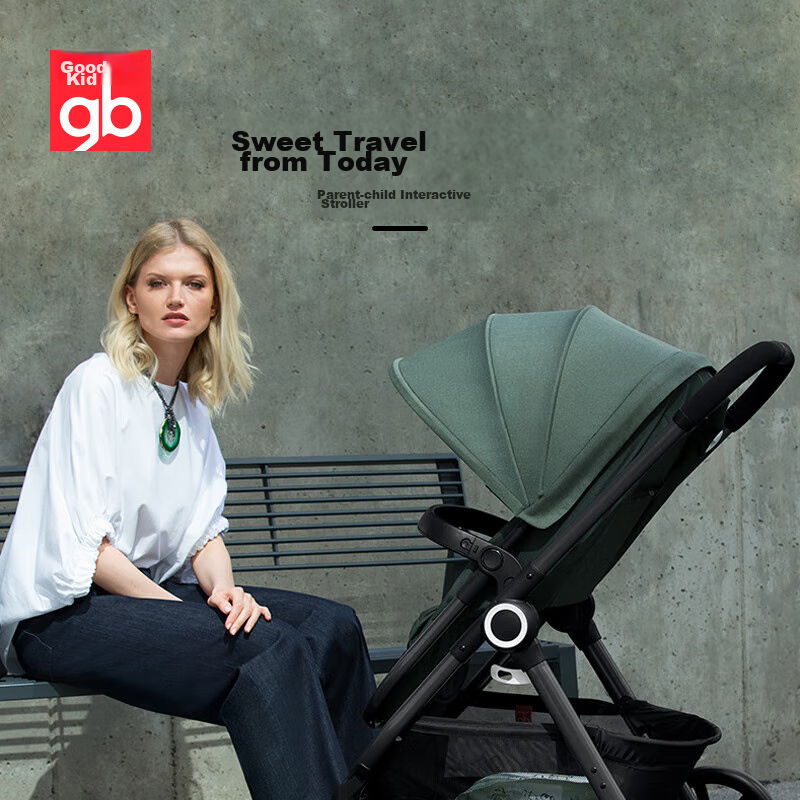 Goodbaby (Gb) Stroller, Reversible, Can Sit Or Lie Down, High Landscape, Foldabl...