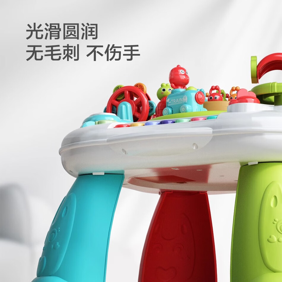 Anby families Children's Multifunctional Game Table Early Education Toy Baby Lea...
