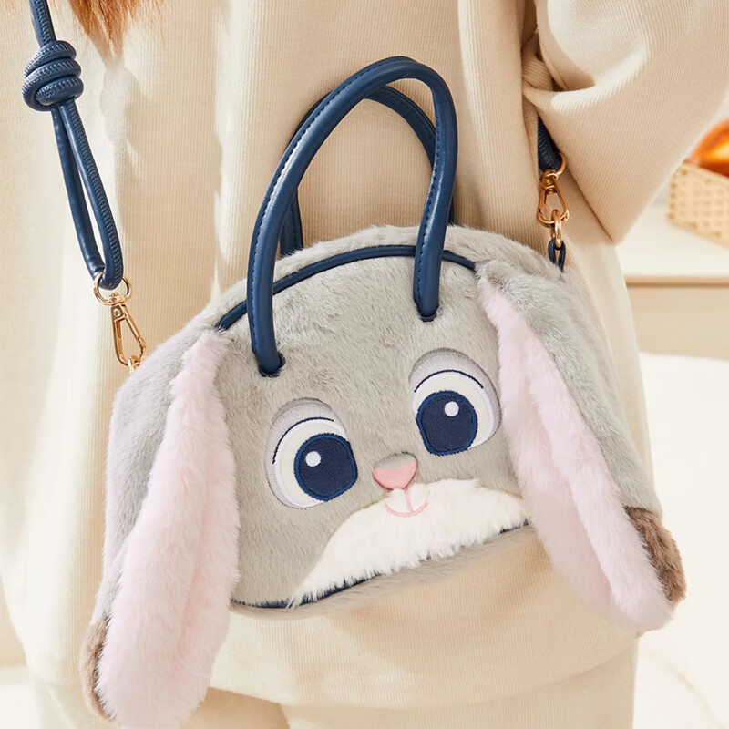 Disney Plush Toy Women's Bag Coin Purse Birthday Gift for Girls Judy Hopps Zooto...