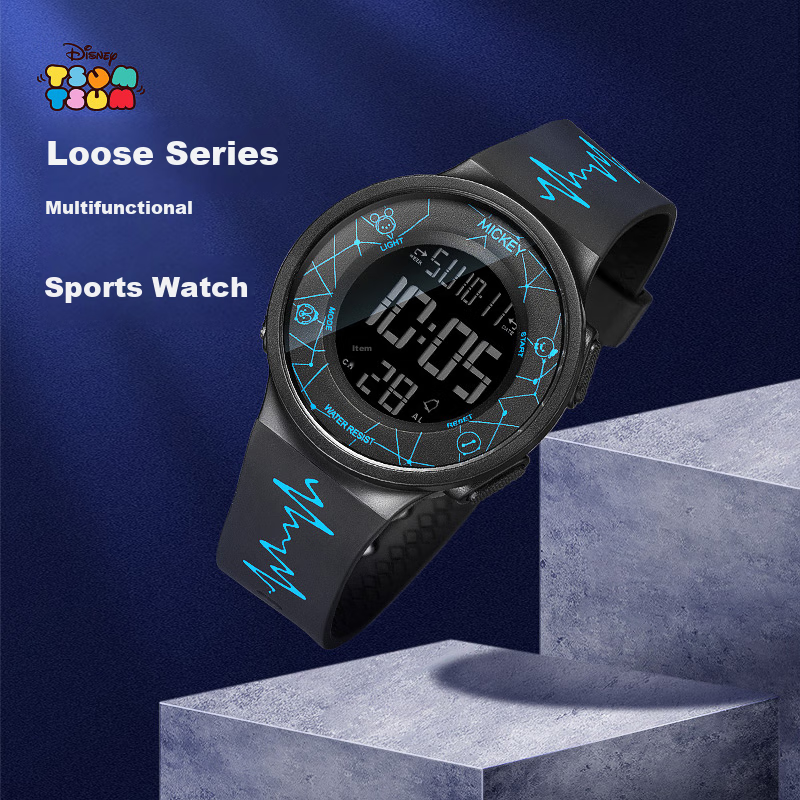 Disney Sports Digital Watch for Students, Boys And Girls, Middle And High School...
