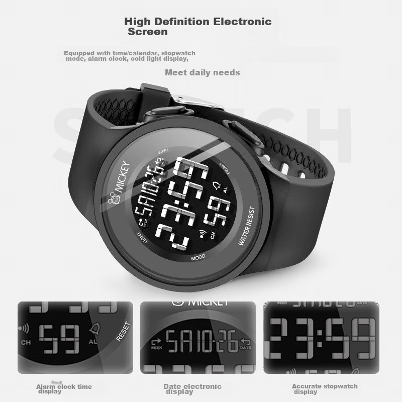 Disney Sports Digital Watch for Students, Boys And Girls, Middle And High School...