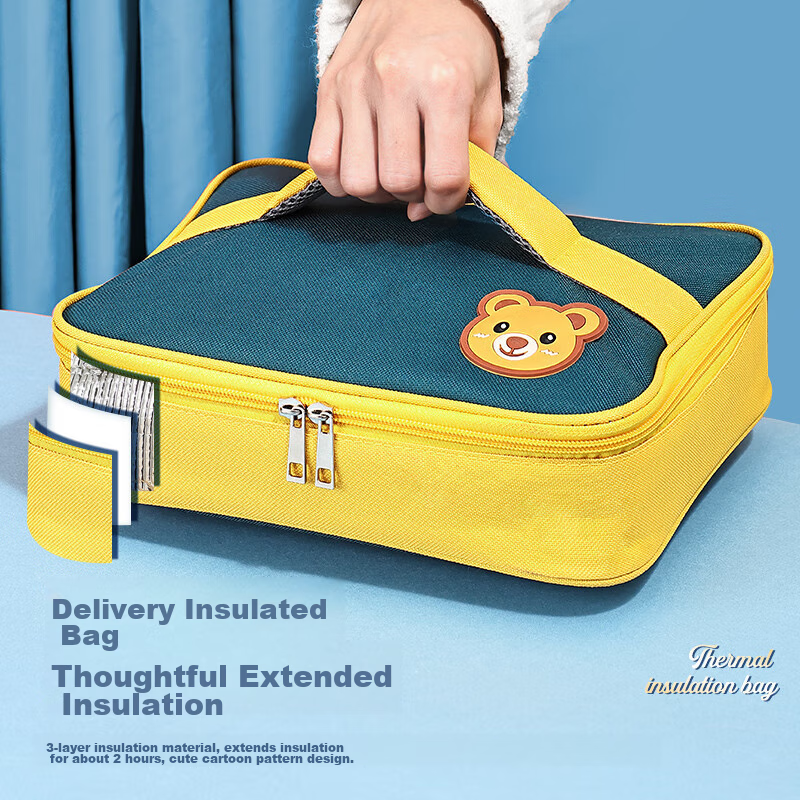 Dipuer Insulated Lunch Box, 316 Stainless Steel, for Office Workers And Students...