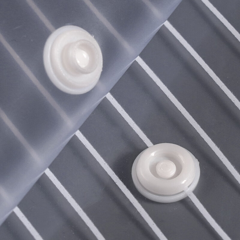 DiLe A4 Transparent Button File Bag/Document Bag/Archive Bag Office Supplies Sta...