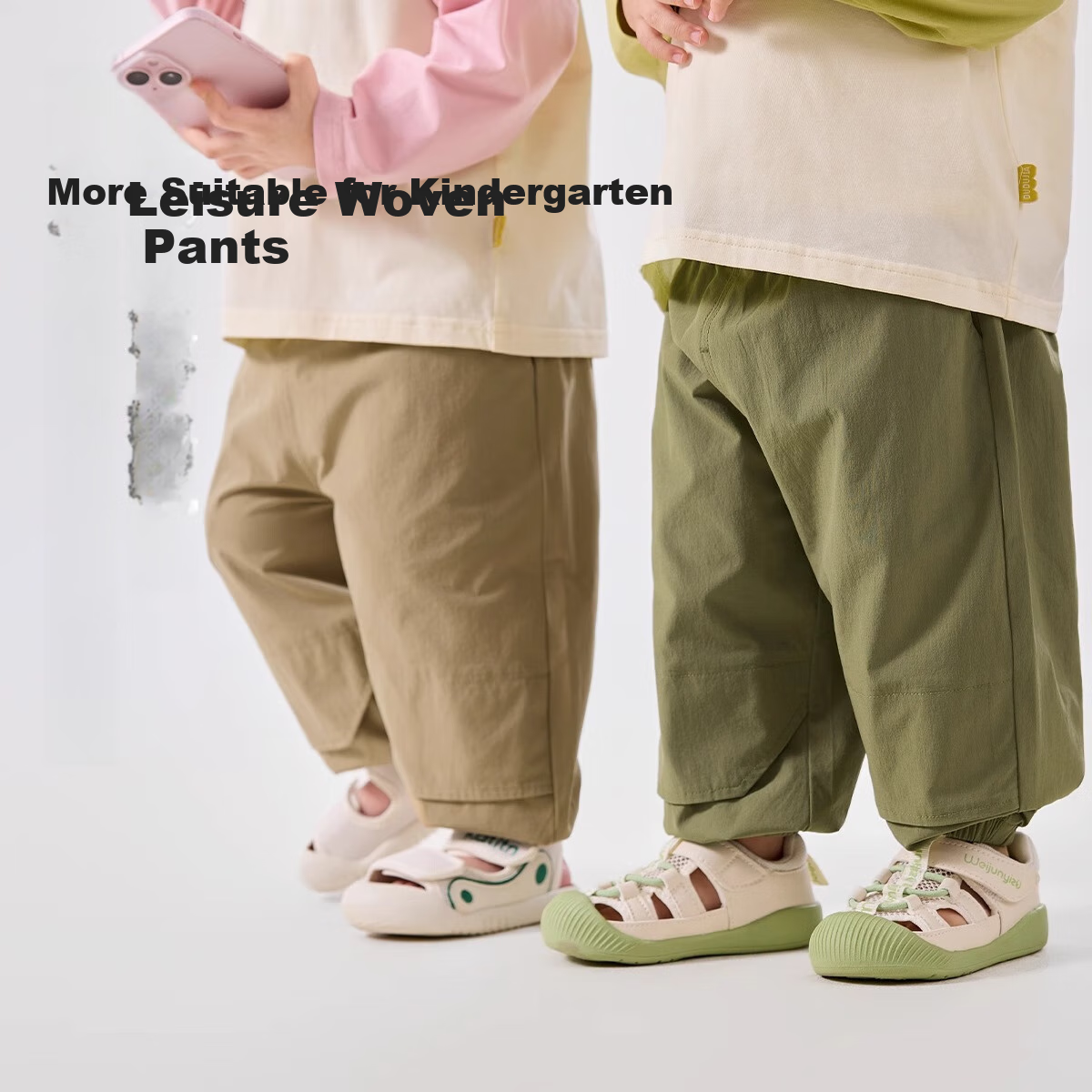 Dudu Jia Boys' Cargo Pants Spring Style Trendy Baby Trousers Stylish Children's...