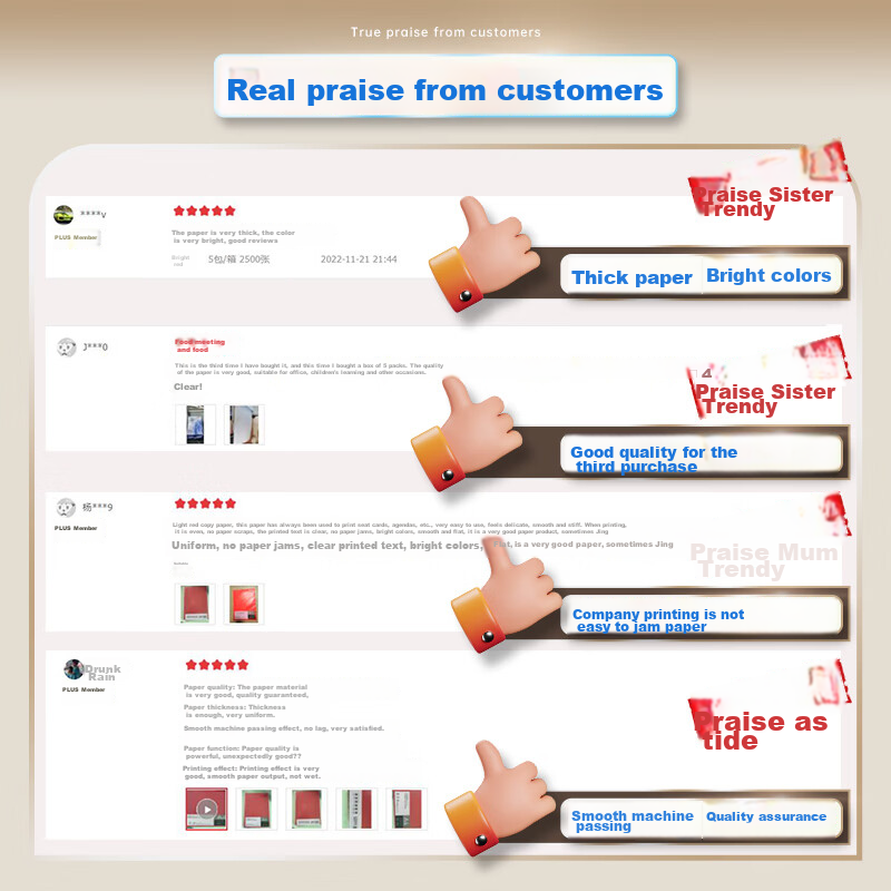 Deli A4 80g Light Yellow Colored Paper, Copy Paper, Colored Non-Thick Cardstock,...