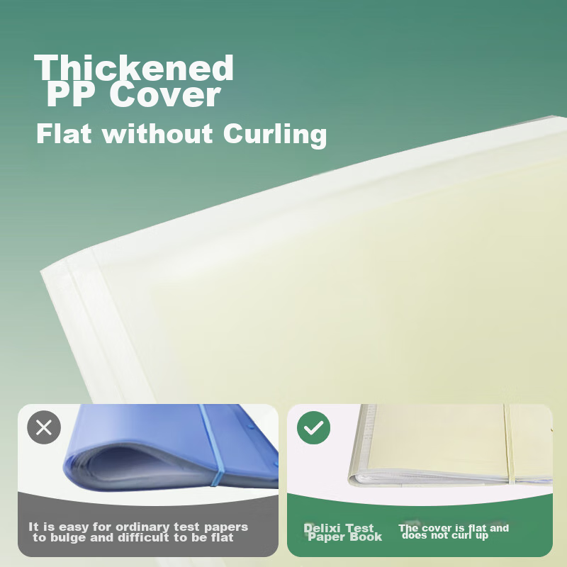 Deli A3/40-Page Document Folder, Exam Paper Organizer, File Holder, Medical Repo...