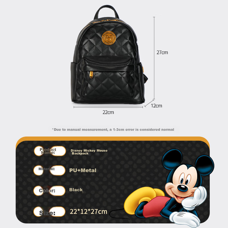 Disney Backpack for Women, Fashionable Teenage Girl Backpack, Small Backpack for...