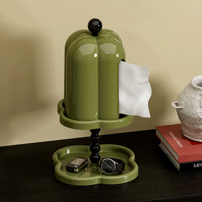 Fan Ye Home French Retro Tissue Box Antique Style Coffee Table Paper Tube Box Li...