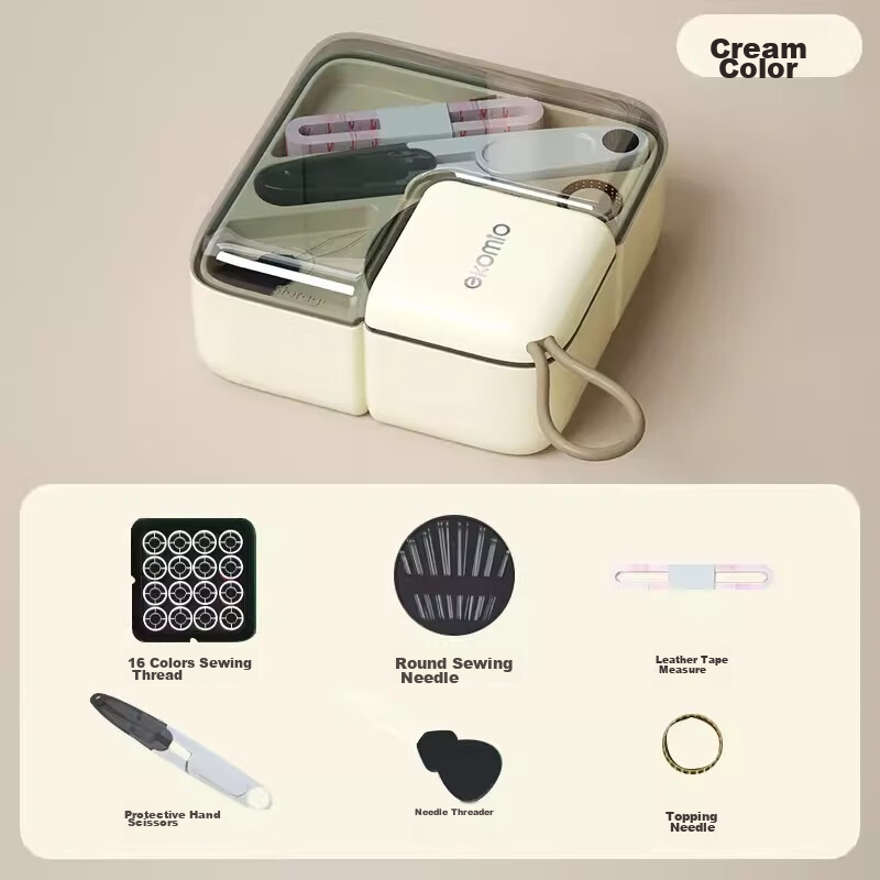 Fanyejia Home Sewing Kit, High-Quality Portable Sewing Set, Practical Kit, Luxur...