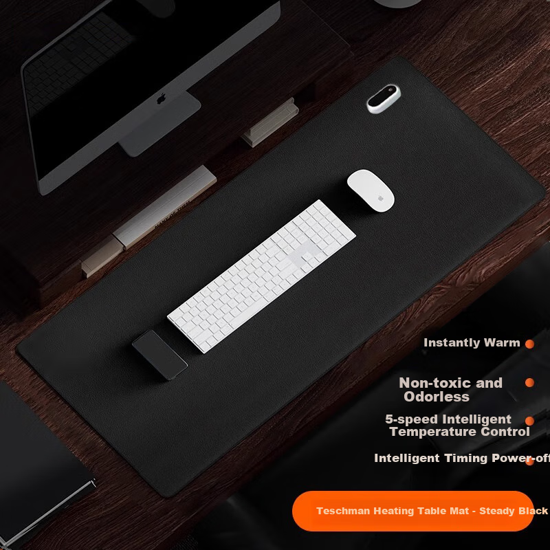 Tizgman Winter Heated Waterproof Mouse Pad Office Student Heating Computer Pad E...