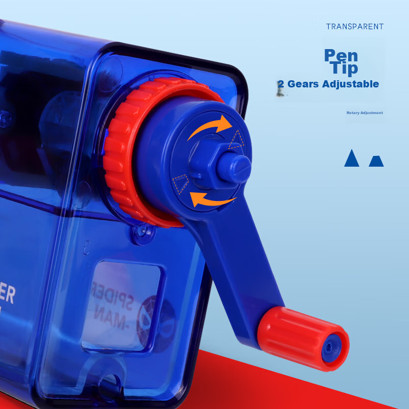 Disney Elementary School Pencil Sharpener, Simple Hand-Crank Pencil Sharpener/ro...