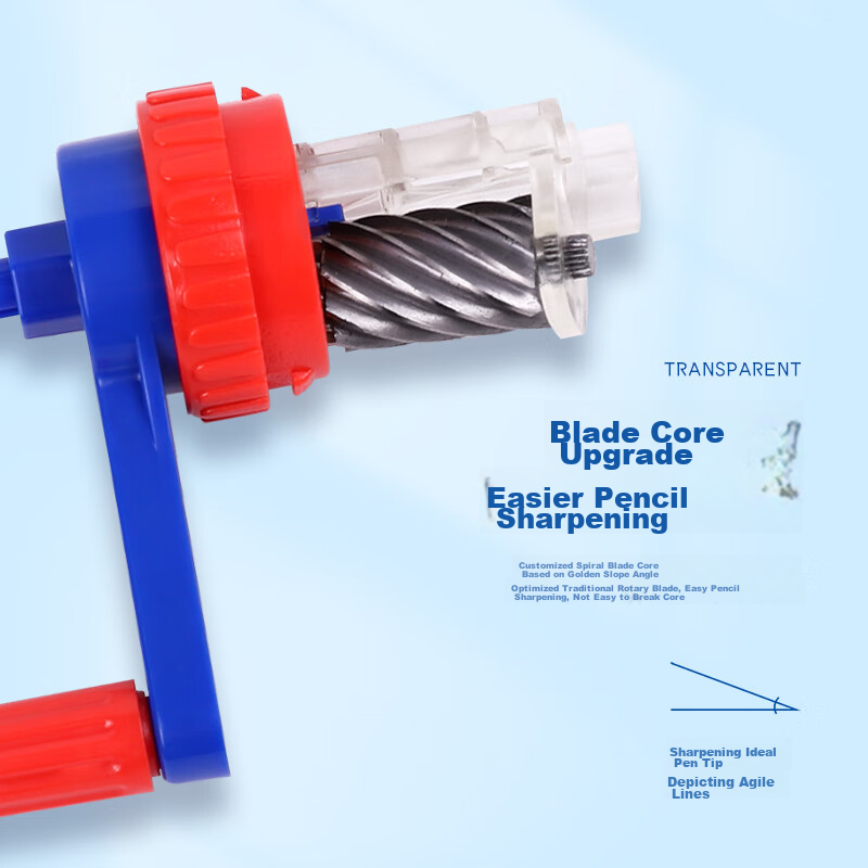 Disney Elementary School Pencil Sharpener, Simple Hand-Crank Pencil Sharpener/ro...