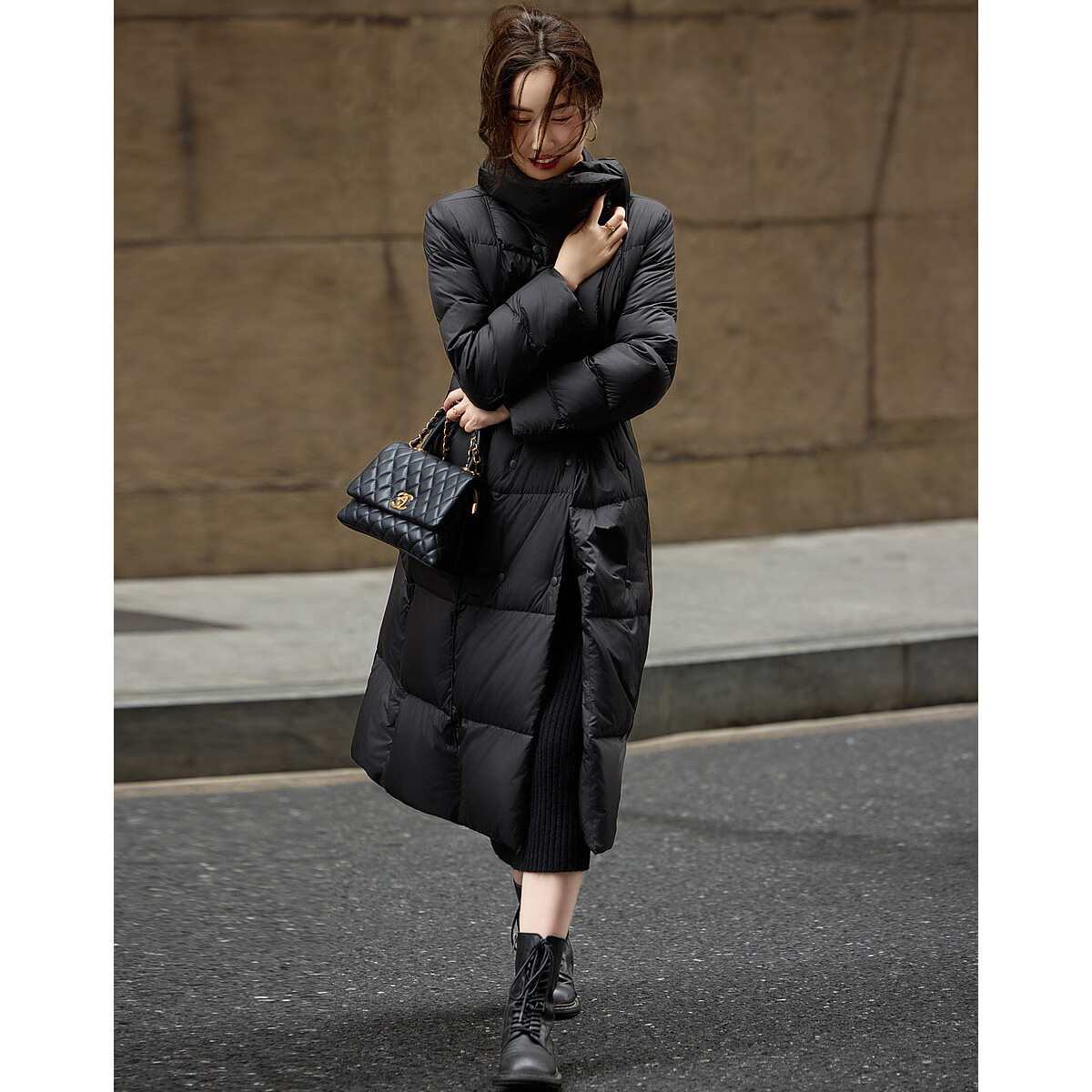 Demana City Light Outdoor Winter 400T Spring Yarn Dyeing, Elastic, Fluffy 90% Du...