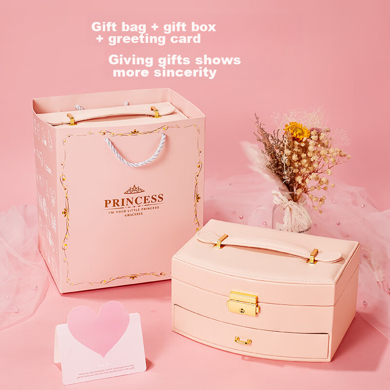 Dimanqi Children's Jewelry Gift Box Toy Set, Girls' Birthday Gift, DIY Accessori...