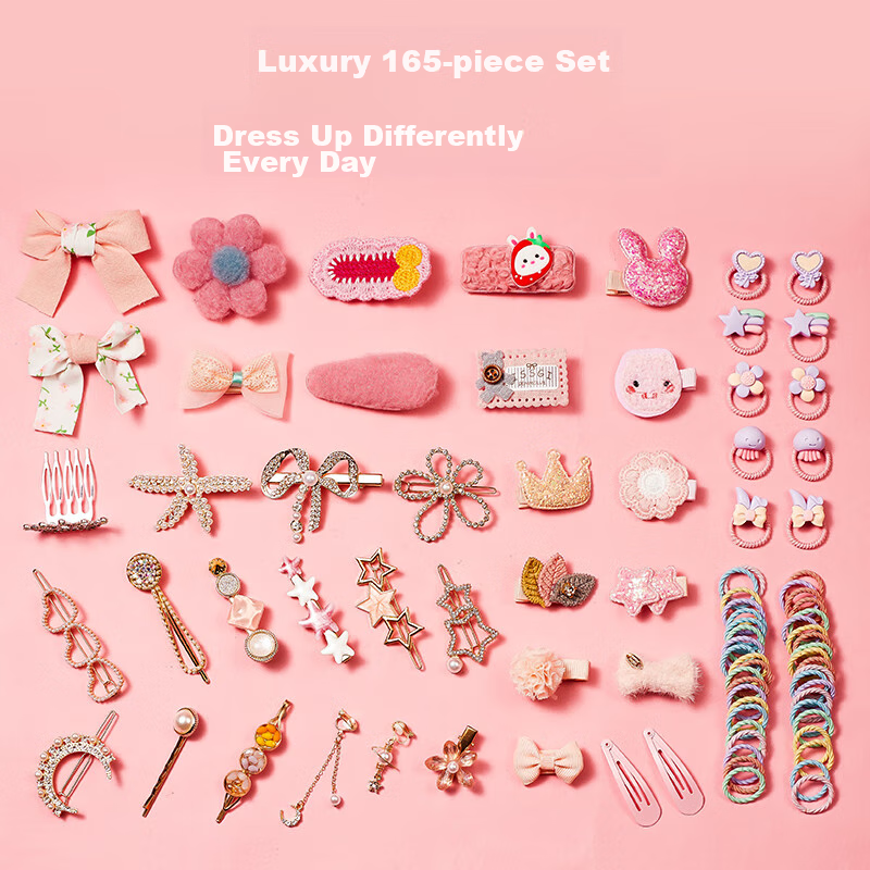 Dimanqi Children's Jewelry Gift Box Toy Set, Girls' Birthday Gift, DIY Accessori...