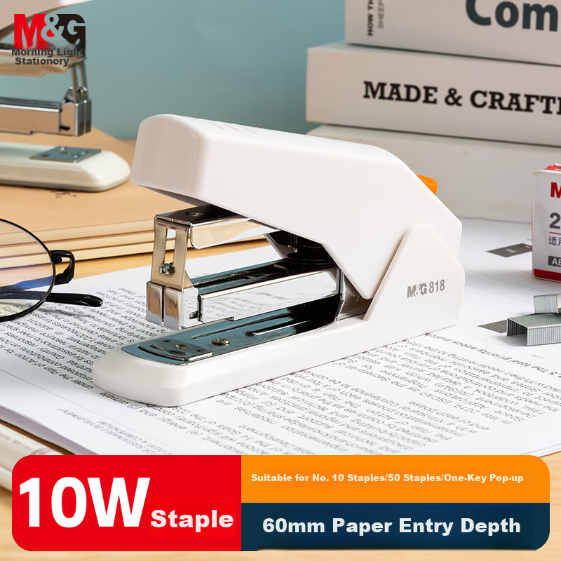 Chenguang (M&G) Low-Force Stapler for Office, 25-Sheet Capacity, Heavy-Duty Stap...