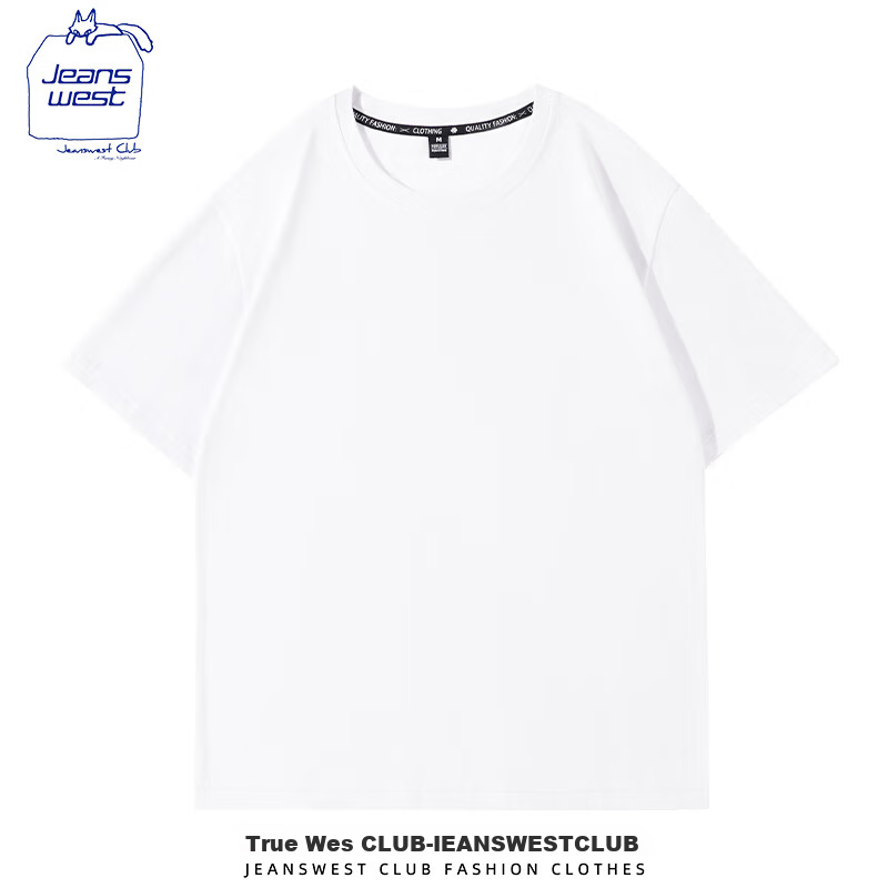 JEANSWEST CLUB [Same As UNIQLO] Zhenweisi Retro T-Shirt, Women's American-Style...