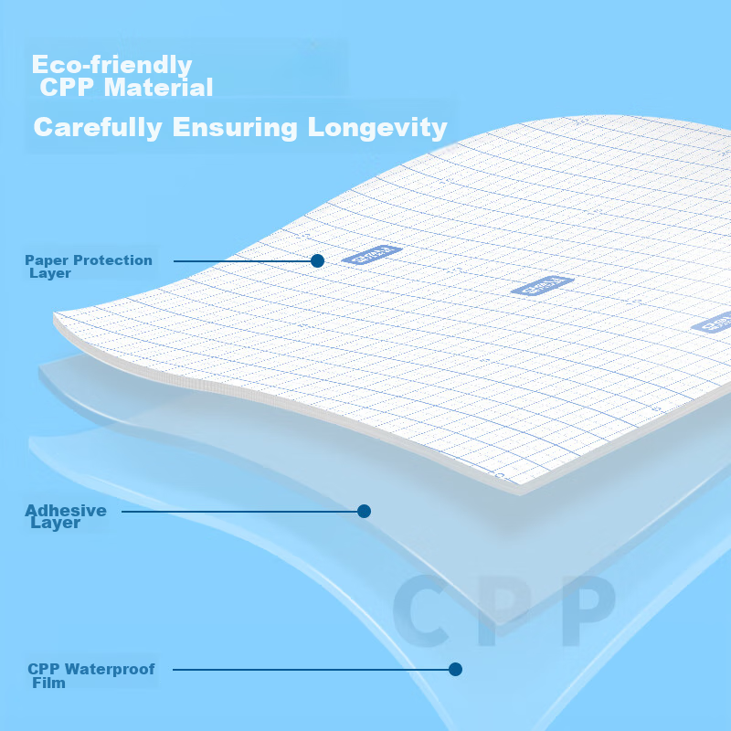 Deli 15 Sheets Multi-Size Transparent Frosted Corner-Cut Self-Adhesive Book Cove...